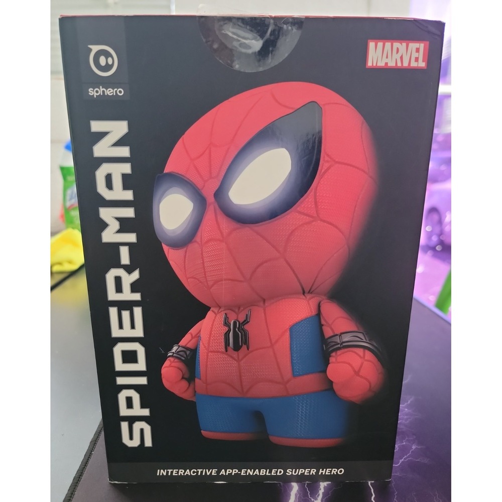 Sphero Spider-Man Marvel Comic Hero Action Figure Interactive New Open Box!